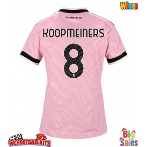 Juventus Teun Koopmeiners #8 Replica Away Stadium Shirt for Women 2026-27 Short Sleeve